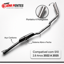 Kit Downpipe+Difusor Gringo+ Eliminador DPF S10 2.8 2022 A 2025