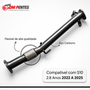 Kit Downpipe+Difusor Gringo+ Eliminador DPF S10 2.8 2022 A 2025