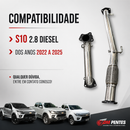 Downpipe + Dpf Delete S10 2.8 200cv 2022 A 2025 Full Inox