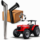 Escapamento Full Inox Com Pente Para Turbina Trator Massey Ferguson 4299