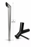 Escapamento Full Inox Com Pente Para Turbina Trator Valtra 750A / 850A / 950 G3