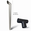 Escapamento Full Inox Com Pente Para Turbina Trator Ford 6610