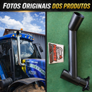 Kit Pente turbina + Escapamento NH 7020/7040 TM 135/150/165 Inox