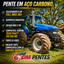 Kit Pente turbina + Escapamento NH 7020/7040 TM 135/150/165 Inox