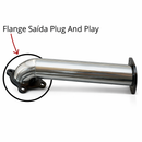 Downpipe Diretão Aço Inox L200 3.2 Ronco Bruto E Mais Potencia