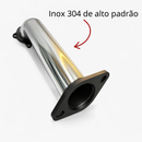 Downpipe Diretão Aço Inox L200 3.2 Ronco Bruto E Mais Potencia