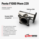 Pente Turbina F1000 MWM 229 Inox Escape Diesel