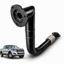 Escapamento Downpipe Aço carbono Ranger 2.2 2017 ATÉ 2022