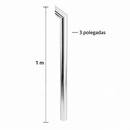 Ponteira Escapamento Trator Nh 7630 Inox 3/4''