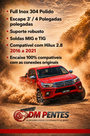 Difusor Gringo + Intermédiário Toyota Hilux 2.8 2016 Á 2021