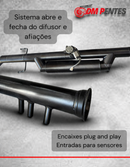 Difusor Gringo + Downpipe Toyota Hilux 2.8 Diesel Todos os anos Aço Inox