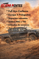 Difusor Gringo + Downpipe Toyota Hilux 2.8 Diesel Todos os anos Aço Inox
