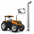 Escapamento Direto Full Inox Trator Valtra A750