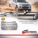 Difusor gringo Mitsubishi L200 Triton 3.2/2.4 Diesel 2006 a 2021 Inox