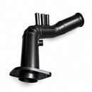 Pente para Turbina + Downpipe Toyota Hilux 2.8 2022 a 2025 Aço Carbono com Pintura de Alta Temperatura, Plug and Play e Entrada para Todas as Sondas