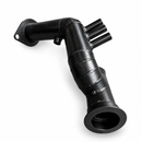 Pente Turbina em T + Downpipe Toyota Hilux 2.8 2022 a 2025 Aço Carbono com Pintura de Alta Temperatura e Plug and Play