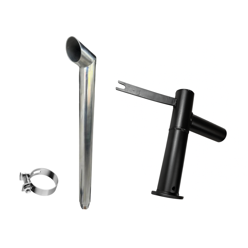 Kit Escapamento Inox + Pente Turbina Eliminador Valtra BM100 / BM110 / BM125