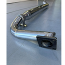 Escapamento Completo Full Inox Yanmar 347A 3" 1,20m Plug and Play