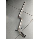 Escapamento Lateral Full Inox 304 Ford F1000 MWM X10 1996 a 1998 3" com Ponteira 5" Plug and Play
