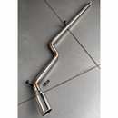 Escapamento Lateral Full Inox 304 Ford F1000 MWM X10 1996 a 1998 3" com Ponteira 5" Plug and Play