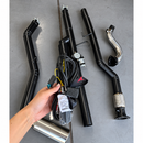 Kit Escapamento Completo S10 2.8 2012 a 2016 com Difusor Gringo Aço Carbono e Ponteira Inox 5"