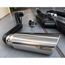 Kit Escapamento Completo S10 2.8 2012 a 2016 com Difusor Gringo Aço Carbono e Ponteira Inox 5"