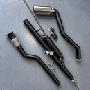 Kit Escapamento S10 2.8 2012 a 2021 com Difusor Gringo Aço Carbono e Ponteira Inox 5 polegadas