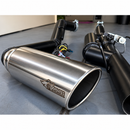 Difusor Gringo S10 2.8 2017 a 2021 Aço Carbono 3" com Ponteira Inox 5" Abre e Fecha