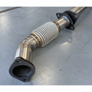 Intermediário Escape Mitsubishi L200 Triton 3.2 Full Inox 304 2,5" Com Flexível Plug And Play