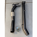 Pente para Turbina Piador + Downpipe Full Carbono VW Amarok V6 3.0 Todos os Anos Plug and Play