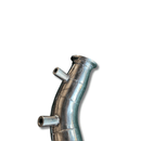 Downpipe aço inox 304 com flexível para Toyota Hilux e SW4 motor 2.8 de 2016 até 2021 - DM Pentes