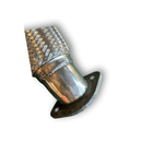 Downpipe aço inox 304 com flexível para Toyota Hilux e SW4 motor 2.8 de 2016 até 2021 - DM Pentes