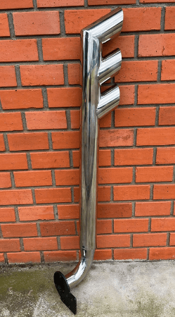 ESCAPAMENTO 4” FULL INOX 3 SAÍDAS TL 5.80 - DM Pentes