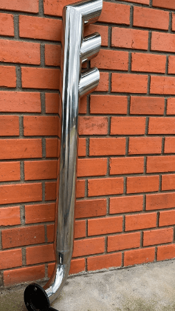 ESCAPAMENTO 4” FULL INOX 3 SAÍDAS TL 5.80 - DM Pentes