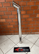 ESCAPAMENTO FULL INOX 3” ENCAIXE P/ 2,5” UNIVERSAL - DM Pentes