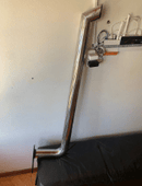 ESCAPAMENTO FULL INOX 3” NH TL 5.80/CASE FARMALL 80 - DM Pentes