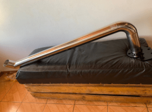 ESCAPAMENTO FULL INOX 3” NH TL 5.80/CASE FARMALL 80 - DM Pentes