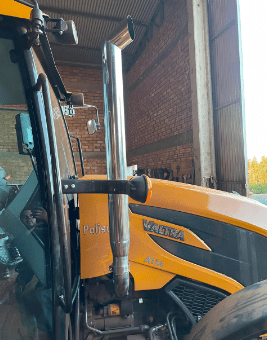 ESCAPAMENTO FULL INOX 4” VALTRA A750/MASSEY 4408 - DM Pentes
