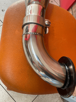 ESCAPAMENTO FULL INOX 4” VALTRA A750/MASSEY 4408 - DM Pentes