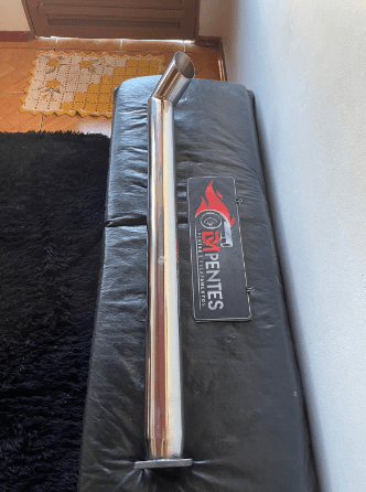 ESCAPAMENTO INOX 3” C/ FLANGE - DM Pentes