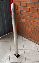 ESCAPAMENTO INOX 3 POLEGADAS YANMAR SOLÍS / VALTRA 785 / MASSEY - DM Pentes