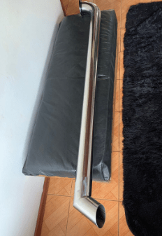 ESCAPAMENTO INOX 3” VALTRA A134 E MASSEY 4408 + - DM Pentes