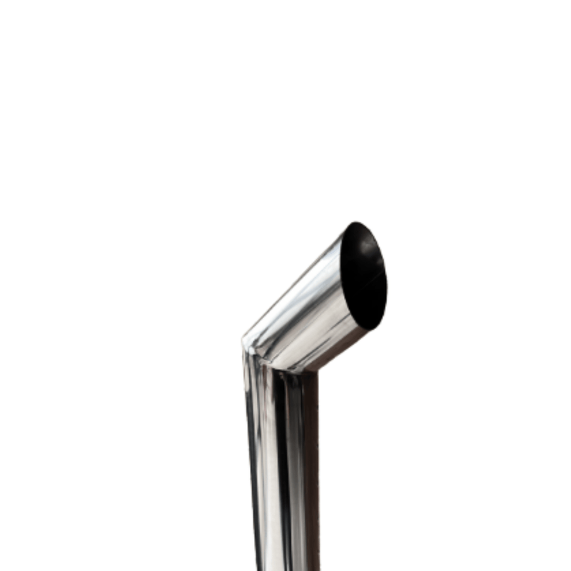 Escapamento Inox 4'' John Deere 5078 / 5080 / 5090e - DM Pentes
