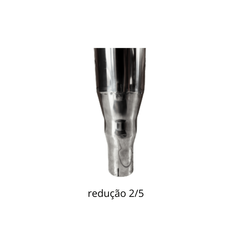 Escapamento Inox 4'' para Massey Ferguson 4295 / 4275 / 4283 / 4290 – 4 Cilindros - DM Pentes