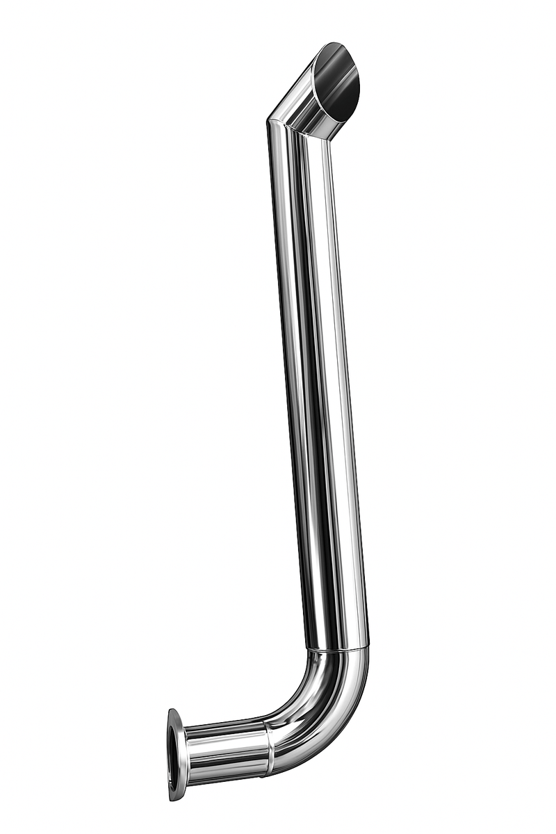 ESCAPAMENTO INOX 4” TL 5.80/75 Case Farmall - DM Pentes