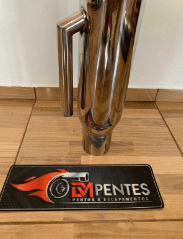 ESCAPAMENTO INOX 5” NH E CASE PUMA - DM Pentes