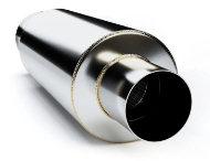 ESCAPAMENTO INOX esportivo Turbinho para carros a gasolina - DM Pentes