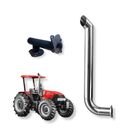 Kit Escapamento Inox + Pente Turbina Case Farmall 80 - DM Pentes
