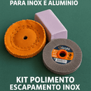 Kit Polimento Escapamento Inox – Brilho Espelhado Fácil - DM Pentes