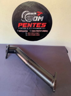 PENTE PARA TURBINA E DOWNPIPE NISSAN FRONTIER 2.5 MOD 02 - DM Pentes